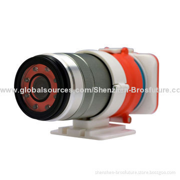 Waterproof 1,080P Full HD Sports Camera, Ambarella 1.5" Display, 120-degree Viewing Angle, G-sensor